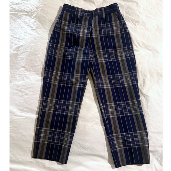 Acne Studios Trea Trouser in Plaid - Picture 2 of 8